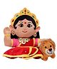 Panda's Box Mantra Chanting Devi Durga Musical Plush Soft Toy (Small - 22 cm)