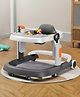 StarAndDaisy Baby Walker with Anti Fall Brake Pads  with 3 Speed Height Adjustment, Multi-Level Seat, Recreational Music Toy Bar, Easy to Store -Grey