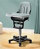 StarAndDaisy Little Nest Baby High Chair for 6 Months to 3 Years Girls & Boys, Height Adjustable, Detachable Tray, One-Hand Adjustable -Teal Blue