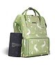 StarAndDaisy baby diaper Bag, Travel with multiple pockets, 26 liter Enhanced Capacity, Baby Bags for Mom with 3 double insulated pockets -Light Green