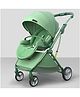 StarAndDaisy Coballe Baby Stroller, 2 in 1 High Landscape Convertible Reversible Bassinet Pram for Infant, Foldable Aluminum Alloy Pushchair, Mint