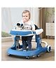 StarAndDaisy Baby Walker Multifunction Anti-o Shaped Leg Anti-Fall Music Box Height Adjustment, For 6-15months, Blue