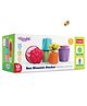 Giggles Bee Blossom Stacker Toy with 6 Flower Shaped Drums & a Bee - Multicolor