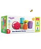 Giggles Bee Blossom Stacker Toy with 6 Flower Shaped Drums & a Bee - Multicolor