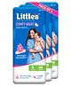 Little's Baby Diapers S Size (Small) Pants Style | 4-8 kg | 120 Count | Comfy Night Baby Diaper Pants with Leakage Guard & Upto 12 Hours Absorption (40 Count, Pack of 3)