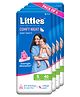 Little's Baby Diapers S Size (Small) Pants Style | 4-8 kg | 160 Count | Comfy Night Baby Diaper Pants with Leakage Guard & Upto 12 Hours Absorption (40 Count, Pack of 4)