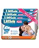 Little's Cotton Soft Baby Diaper Pants with Leakage Guard Pack of 4 Size L - 120 Diapers