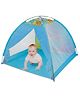 Fiddlerz Baby Play Tent Portable and Foldable Playhouse with Mesh Sides and Door Lightweight and Fun Design Indoor Outdoor Tent House Ideal for Kids Ages 3 and Up (Blue)