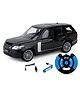 Fiddlerz Remote Control Car for Kids with Lights Rechargeable Battery 1:16 Scale High Speed Racing Car Full Direction Control RC Car for Boys and Girls (Black)