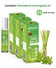 BodyGuard Mosquito Herbal Fabric Roll On with Citronella and Lemongrass Oil 10 ml - Pack of 3