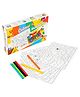 Ratnas Colour by Numbers Colouring Activity - Yellow
