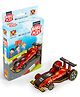 Ratnas Make & Play Race Car DIY Kit - Red
