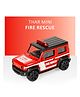 Ratnas Mini Thar Fire Rescue Die Cast Toy Car - Red