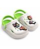 Svaar Warner Bros Featuring Tom & Jerry Jibbitz Applique Detailed Perforated Clogs - Green
