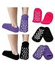 Baby Miniature Ankle Length Spa Gel Socks-Pack of 3-Colour may vary