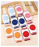 Baby Miniature Elbow & Knee Pads Set of 5 Pairs-Multi colour