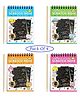 Scratch book for Kids For Birthday Return Gifts For Kids pack of 4- Color May Vary