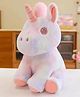 Little Hunk Plush Unicorn Stuffed Animal Toy Multicolor  Soft Cuddly Fantasy Creature with Twinkling Eyes (Pink) - Height 30 cm