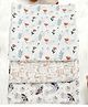 SOVANA Muslin Cotton Baby Swaddles- Set of 3 Neutral