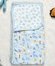 SOVANA 6 Layer Muslin Reversible Blanket- Dinoland