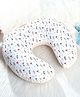 SOVANA Baby Feeding & Nursing pillow with Removable Cotton Cover-  Ferns & Roses