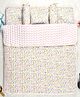 SOVANA Cotton 5pc Quilted Bedding Set- Eden Garden