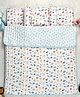 SOVANA Cotton 5pc Quilted Bedding Set- Pets of the Galaxy