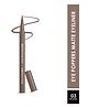 Glam21 Eye Poppers Matte Eyeliner | Waterproof Formula | Bold & vibrant Shades|Pigment upto 12 hours|Brownie-0.5g