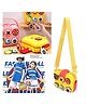 SANJARY Kids Camera Bag, Lightweight Shoulder Bag with Buffer Case for Boys and Girls for Travel color design may vary