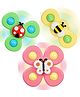 SANJARY Spinner Toy for Baby Bath Toys Spinner Spinning Water Toys for Kids Fidget Sensory for Toddler color design may vary