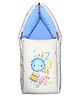 Fisher Price By NB 3 in 1 Baby Carry Nest Lion and Drum with Number Print - Soft Pastel Blue