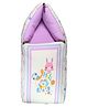 Fisher Price By NB 3 in 1 Baby Carry Nest Bunny and Bear Hello Theme - Soft Pastel Lilac