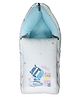 Fisher Price By NB 3 in 1 Baby Carry Nest Toy Train and Alphabet Block Print - Soft Sky Blue