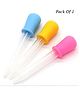 Baby Miniature Silicone and Plastic Eye Dropper Water Liquid Medicine Dropper for Kids Children - PACK OF 1 - COLOR MAY VARY