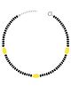 Darshraj Jewels 925 Sterling Silver Handmade Anklet Chandi Ki Payal Nazariya Anklet with Crystal Beads & Oval Shape Beads - Yellow