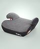 Baybee Booster Car Seat for Kids Comfortable & Lightweight Travel Seat | Portable Child Safety Seat with Belt Guide for Cars (Grey)