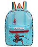 Echo Boomers Blue Jelly Backpack  Lightweight, Durable & Stylish with Spider man Print - Height 13 Inches
