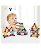 FUNVERSE Magnetic Building Blocks,Large 3D Clear Magnets STEM Educational Construction Toys,Sensory Montessori Preschool Magnetic Building Sticks Blocks Kit for Kids Ages 3 4 5 6 Year Old Boys Girls Toddlers ( 36 Pcs )