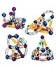 FUNVERSE Magnetic Building Blocks,Large 3D Clear Magnets STEM Educational Construction Toys,Sensory Montessori Preschool Magnetic Building Sticks Blocks Kit for Kids Ages 3 4 5 6 Year Old Boys Girls Toddlers ( 64 Pcs )
