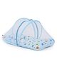Carerio Baby Mosquito Net Bed with Pillow - Blue