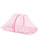 Carerio Baby Mosquito Net Penguin Printed Bed with Pillow - Pink