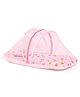 Carerio Baby Mosquito Net Bed with Pillow - Pink