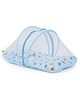 Carerio Baby Mosquito Net Bed with Pillow - Blue