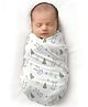 Carerio's Baby Wrapper Ultra-Soft, Breathable & Stretchy Baby Wrap for Newborns & Infants - Bunny Meadow Design Printed