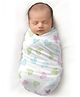 Carerio's Baby Wrapper Ultra-Soft, Breathable & Stretchy Baby Wrap for Newborns & Infants - Hearts of Joy Design Printed
