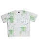 Sportking Cotton Half Sleeves Typography Printed Tee - White