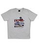 Sportking Cotton Half Sleeves Car Printed Tee - White
