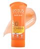 Lotus Herbals Safe Sun Vitamin C Matte Gel Daily Sunscreen | Spf 50 | Pa+++ | Paraben Free | Dermatologically Tested | Anti Pollution | Normal / Oily Skin | 50 g