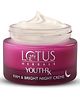 Lotus Herbals Youthrx Firm & Bright Night Cream | Bakuchiol Retinol & Vitamin C | Anti Ageing & Brightening | 50 g