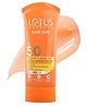 Lotus Herbals Safe Sun Vitamin C Matte Gel Daily Sunscreen | Spf 50 | Pa+++ | Paraben Free | Dermatologically Tested | Anti Pollution | Normal / Oily Skin | 100 g